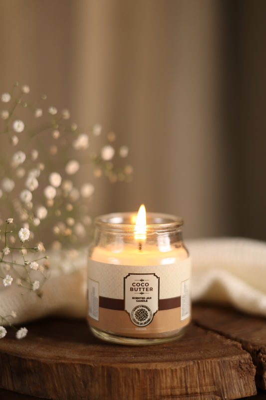 House of Aroma Coco Butter Bell Jar Candle