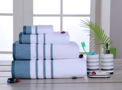 LetsDry 'Reinhert' Towel Combo |Set of 4| 1 Bath Sheet, 1 Bath, 2 Hand