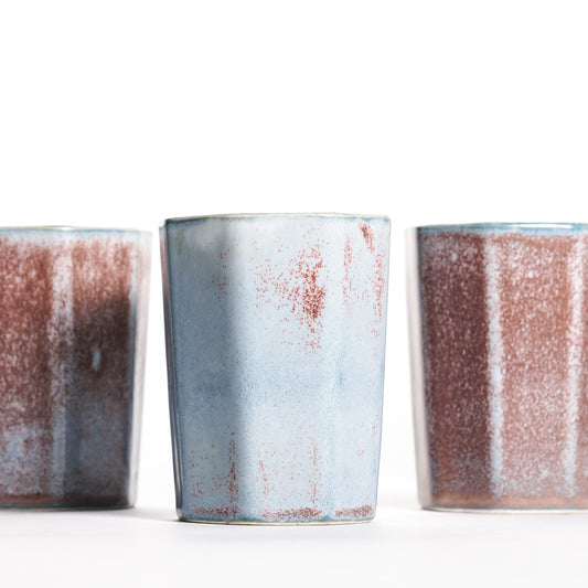 Studio Painted Ceramic Cups