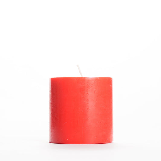 Rose Scented Pillar Candle