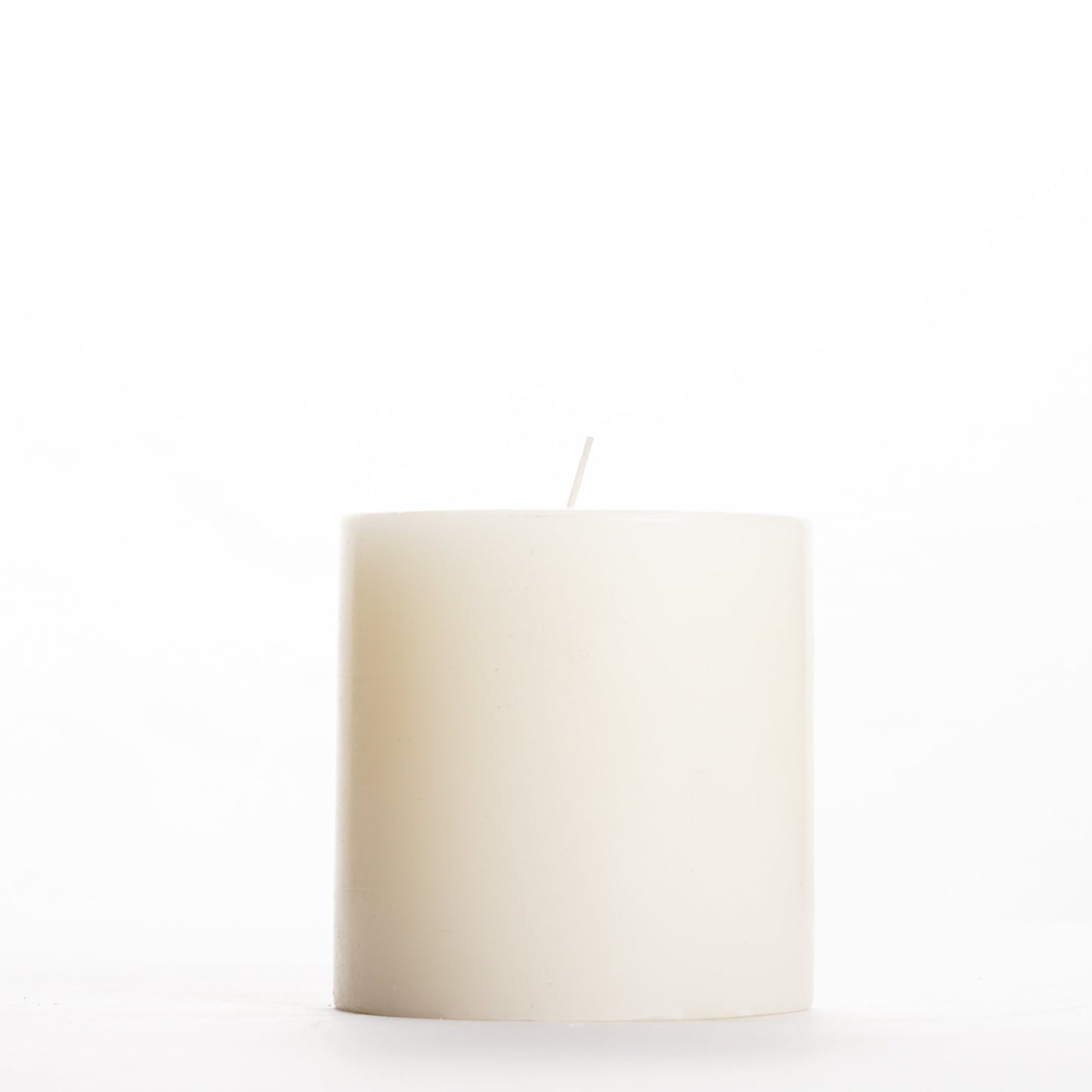 Non-Scented 3" White Pillar Candles