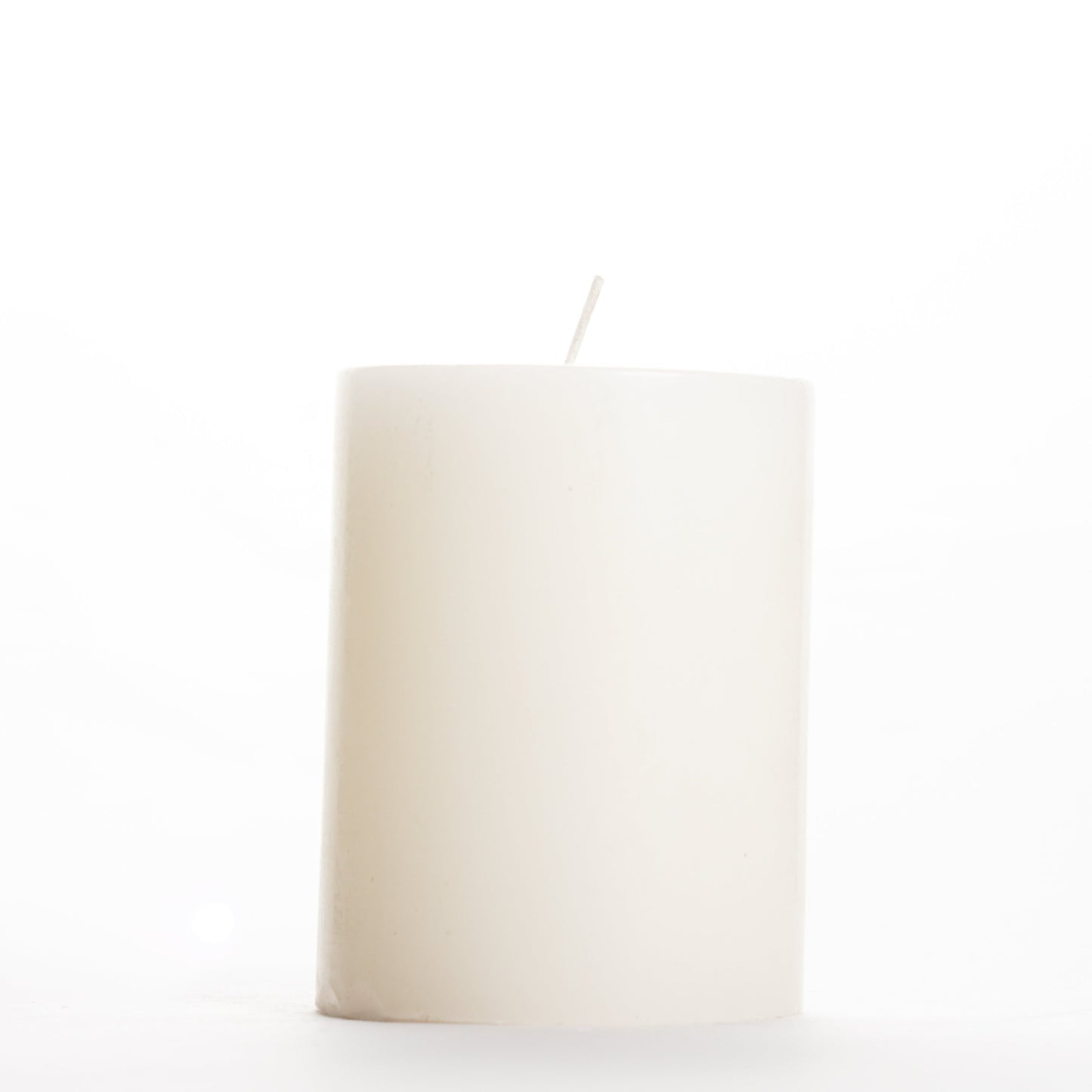 Non-Scented 3" White Pillar Candles