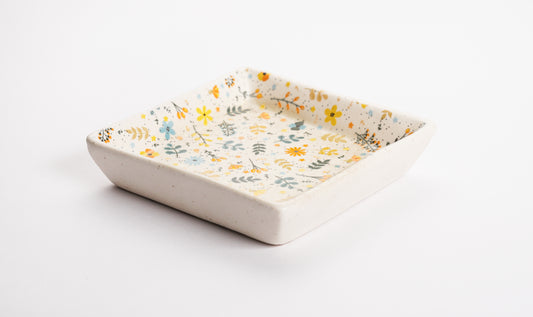 Yellow Ceramic Platter