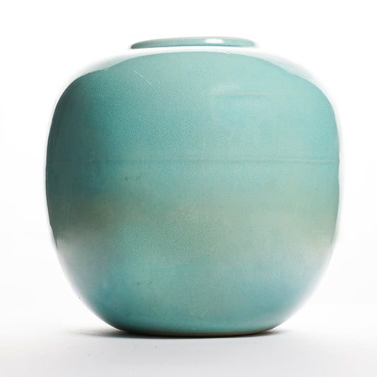 Mint Blue Ceramic Vase