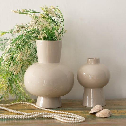 Mushroom Ceramic Vase